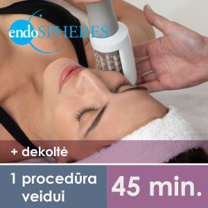 Procedūra „Endosphere Therapy“ veidui ir dekoltė | 1 procedūra x 45 min.