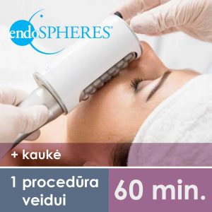Procedūra „Endosphere Therapy“ veidui + kaukė | 1 procedūra x 60 min.